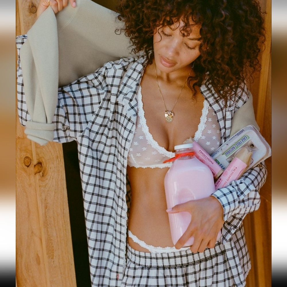 Aerie Flannel Pajama Set